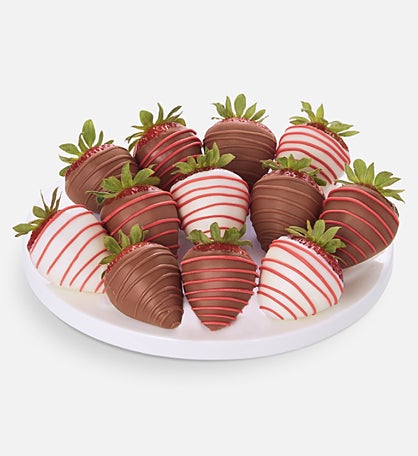 Love and Romance™ Dipped Strawberries - 12ct & 24ct