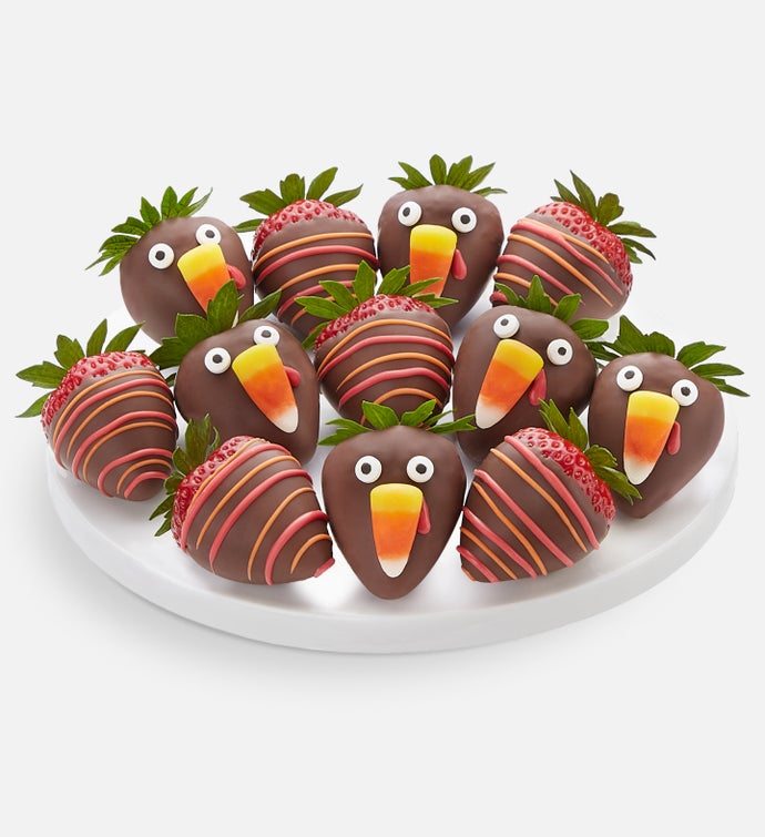 Happy Turkey Day™ Dipped Strawberries 12ct/24ct