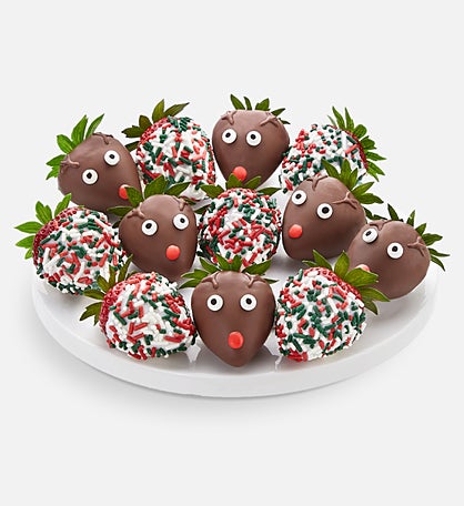 Santa's Reindeer™ Dipped Strawberries