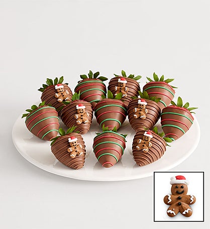 Jolly Gingerbread™ Dipped Strawberries