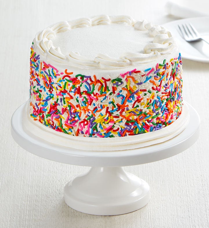 6" Vanilla Fun Fetti Birthday Cake