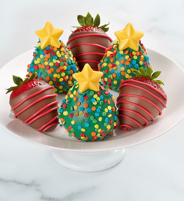 Christmas Tree Strawberries