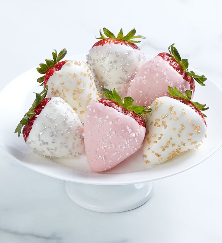 Champagne Chocolate Covered Strawberries