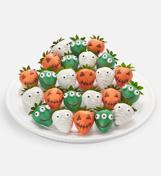 Monster Dipped Strawberries, Two Dozen