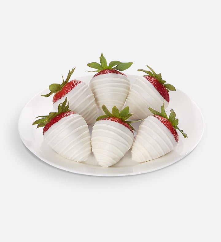 Pure White Dipped and Drizzled Strawberries™