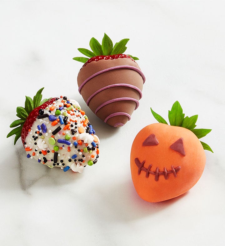 Gourmet Halloween Dipped Strawberries™    12ct & 24ct