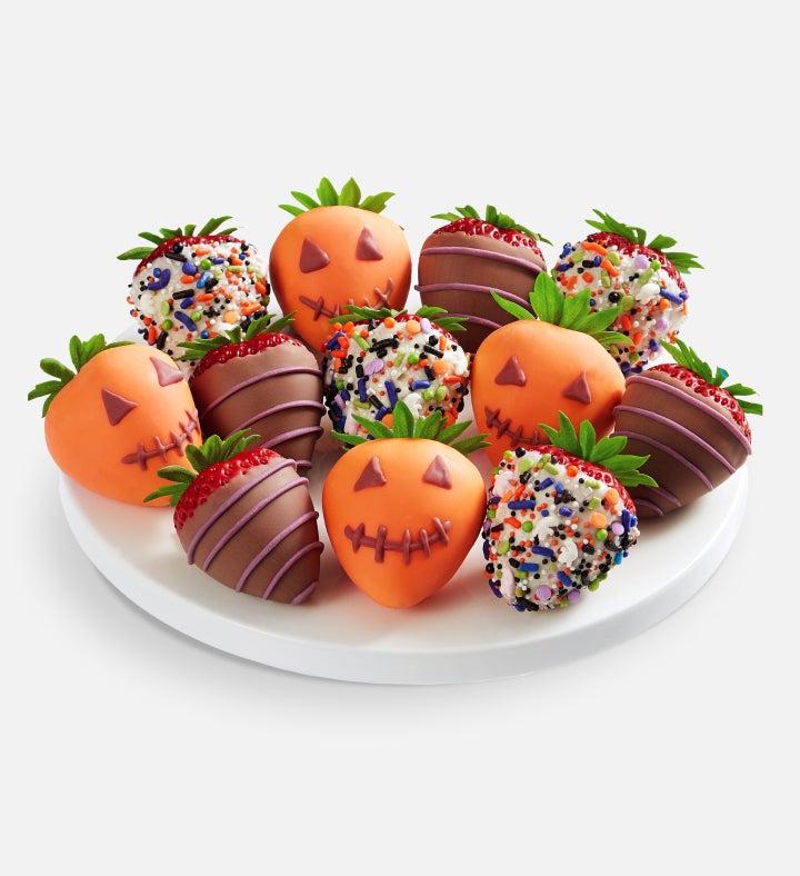 Gourmet Halloween Dipped Strawberries™    12ct & 24ct