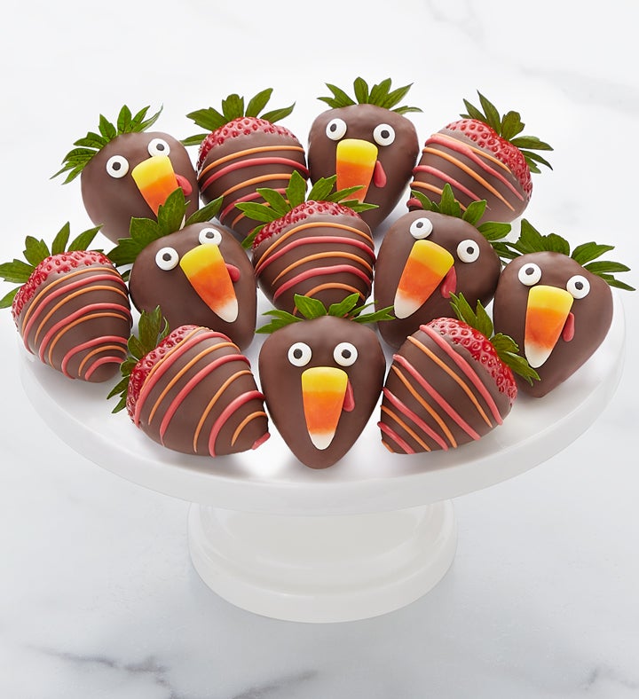 Happy Turkey Day™ Dipped Strawberries    12ct & 24ct