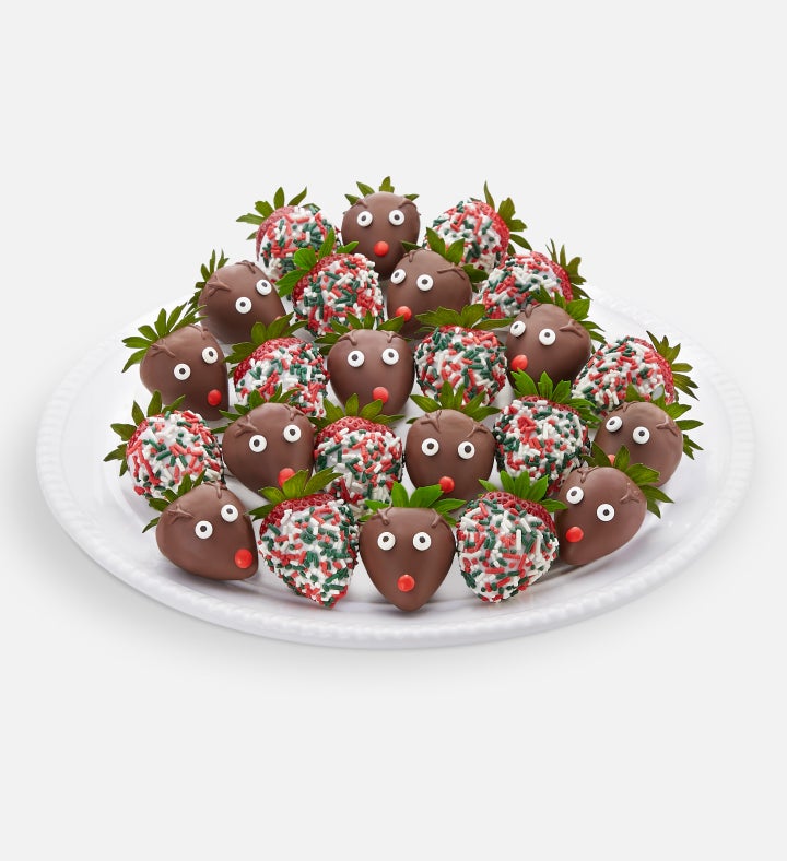 Santa's Reindeer™ Dipped Strawberries