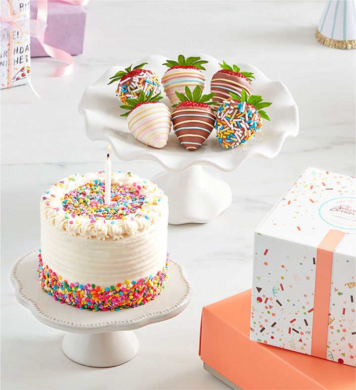 Time to Celebrate Birthday Cake™ with Birthday Strawberries
