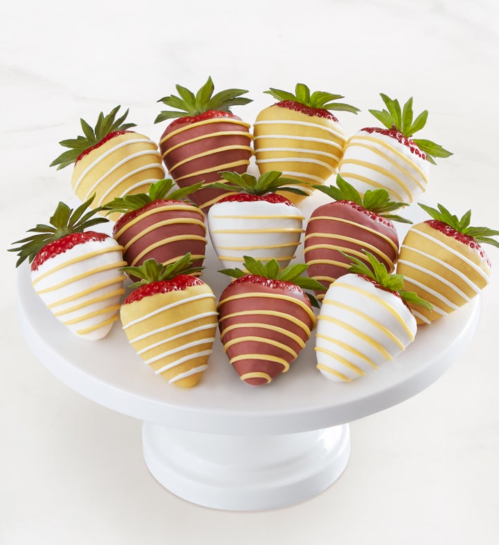 Sunny Day Drizzled Strawberries™ 12ct/24ct