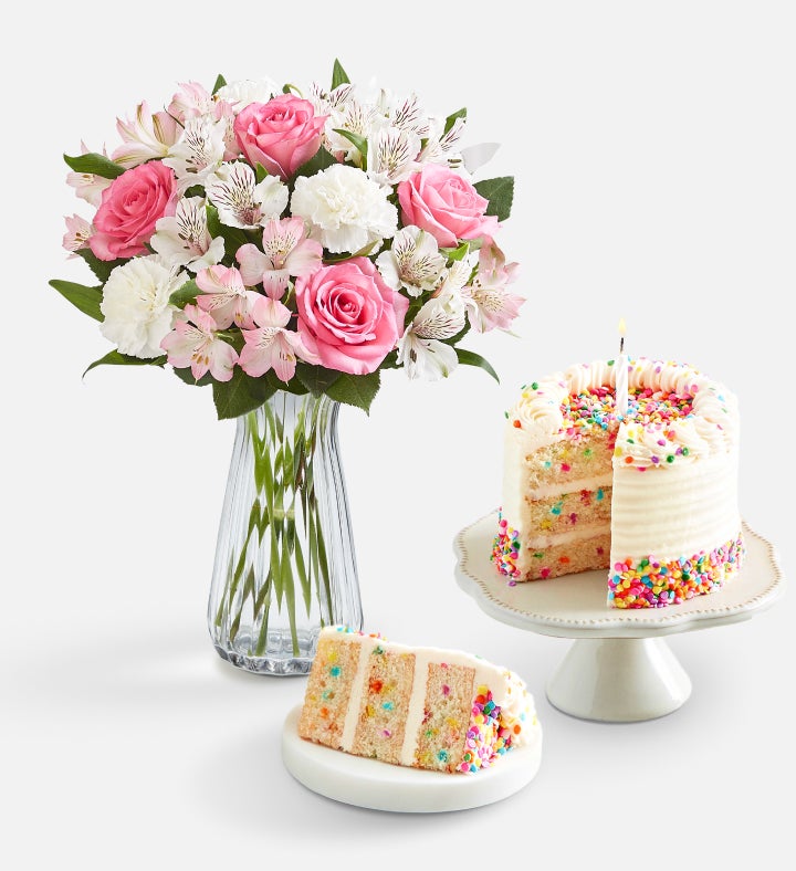 Deliciously Decadent™ Cherished Blooms & Time to Celebrate Birthday Cake™