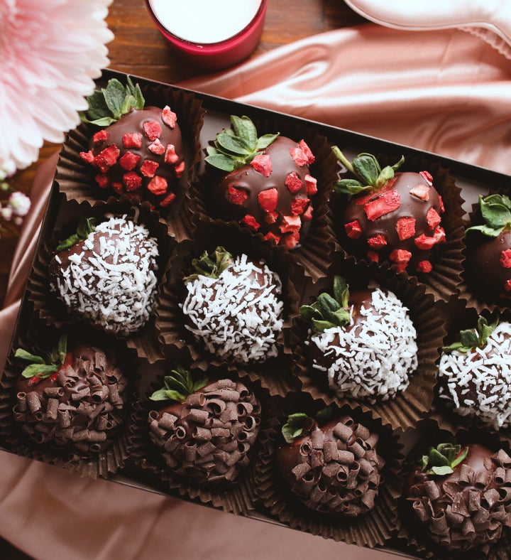 Fancy Artisan Belgian Chocolate Strawberries