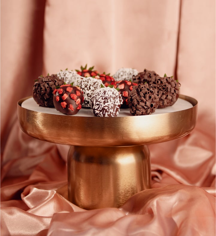 Fancy Artisan Belgian Chocolate Strawberries