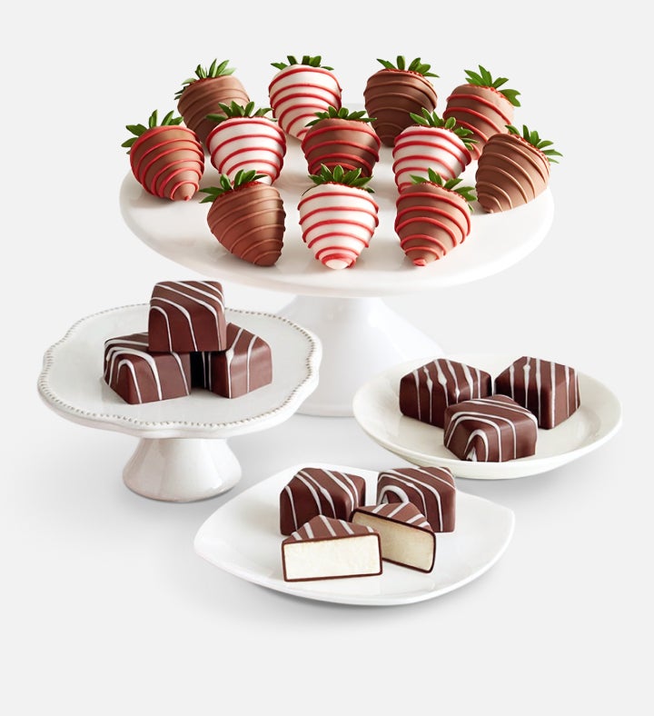 Classic Cheesecake Bites™ with Love and Romance Strawberries