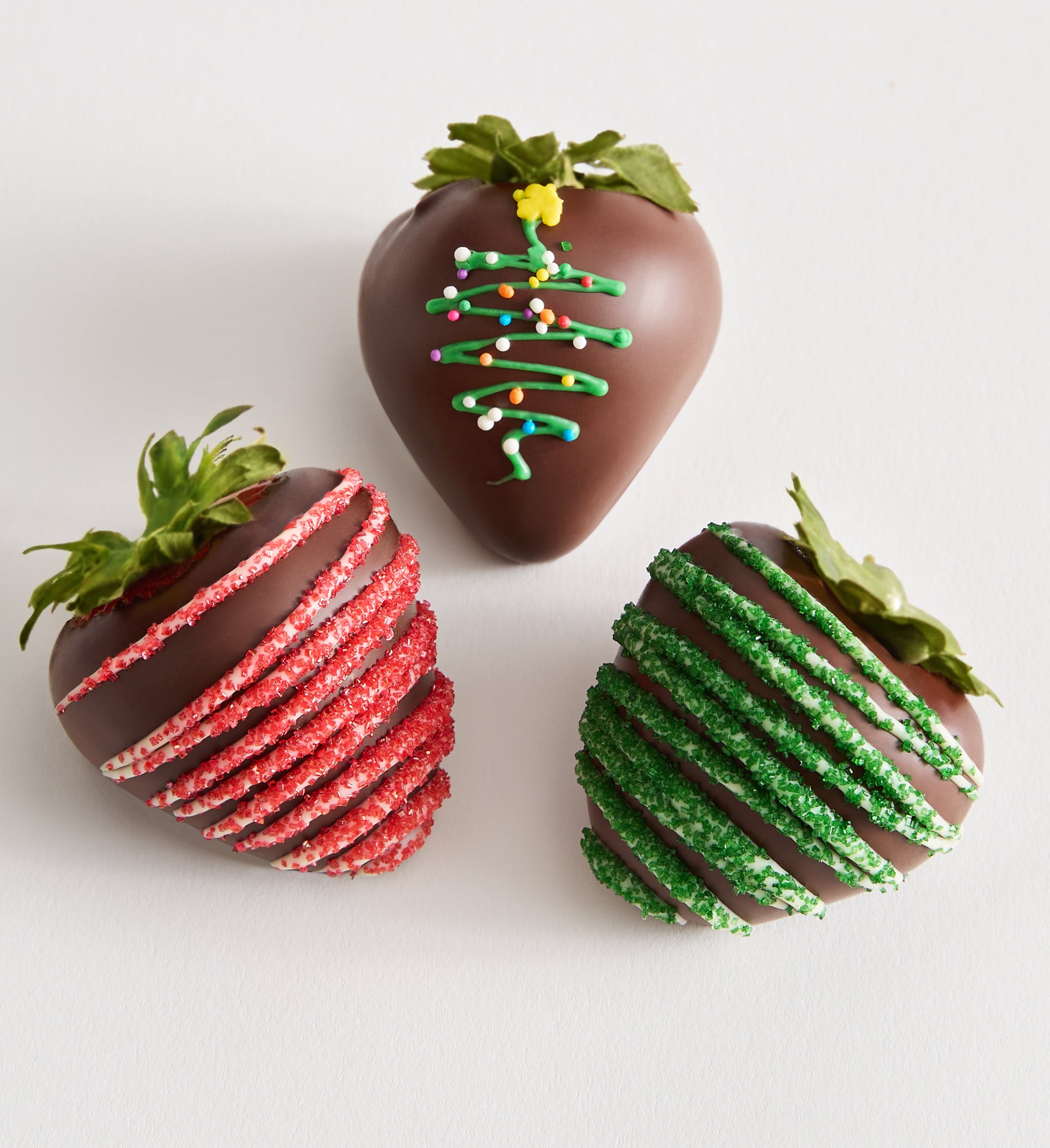 Chocolate Covered Strawberries for Christmas