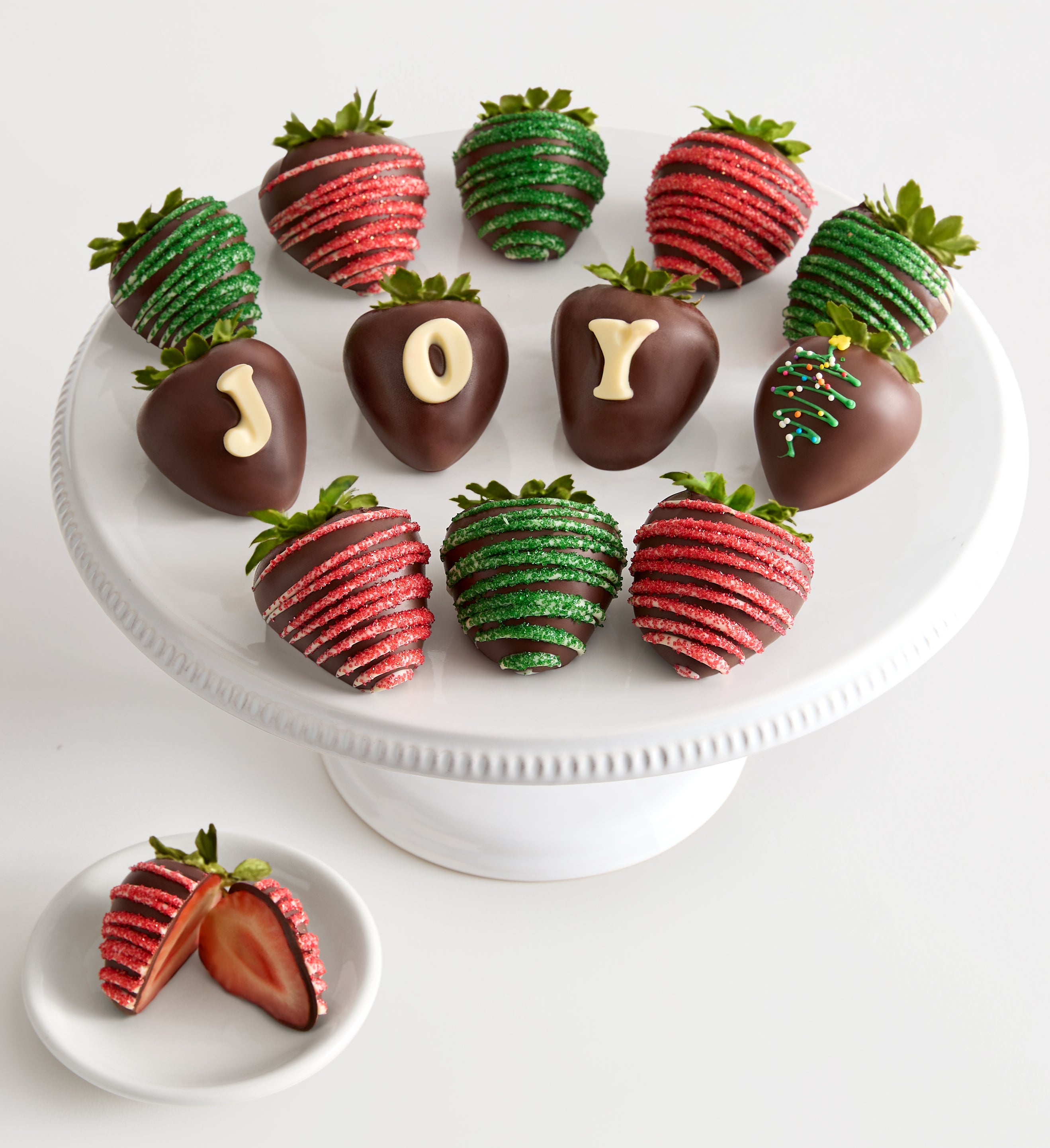 Chocolate Covered Strawberries for Christmas