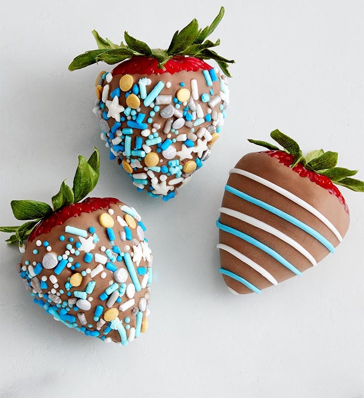 Chocolate Covered Strawberries for Hanukkah™