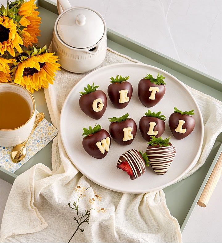 Get Well Artisan Belgian Chocolate Berries