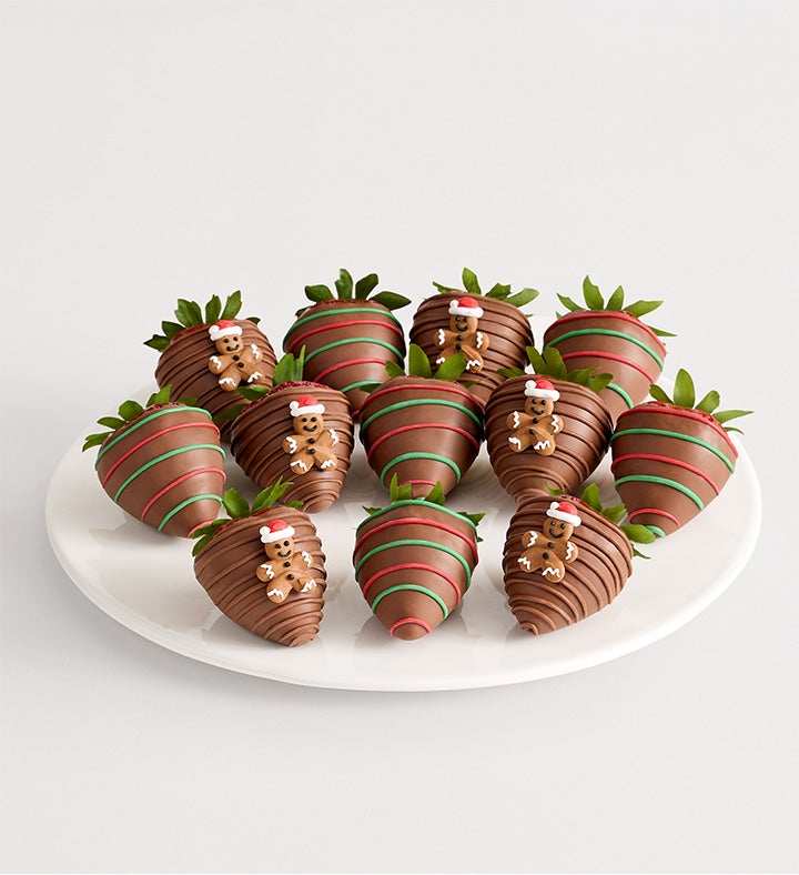 Jolly Gingerbread™ Dipped Strawberries